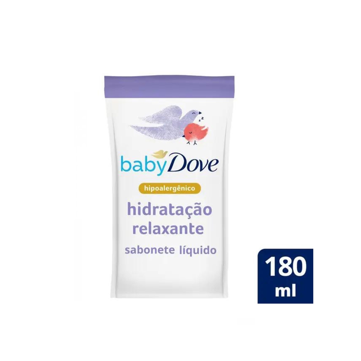 Sabonete Líquido Baby Dove Hidratação Relaxante Refil 180ml Sabonete