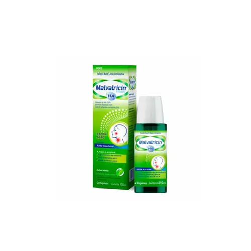 Malvatricin HA Fresh Solução Menta Fresh Com 150ml