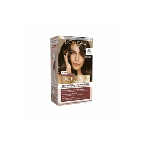 Tintura Imédia Excellence L’oréal Paris 4U Castanho Universal