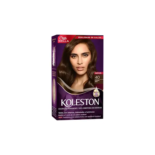 Tintura Koleston 40 Castanho Medio Com 1 Unidade