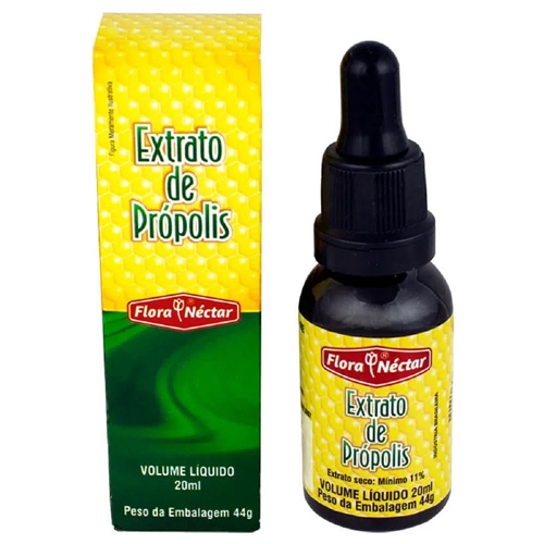 EXTRATO DE PROPOLIS 20ML Extrato de Própolis Silvestre Tradicional