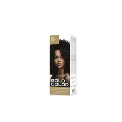Kit Tintura Gold Color 3.0 Castanho Escuro