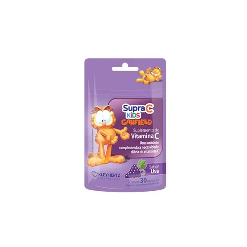 Vitamina C Supra C Kids Uva Com 30 Gomas
