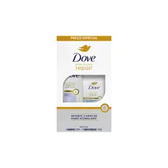 Kit Shampoo Dove Umectação + Coco Antioxi 350ml + Condicionador 175ml