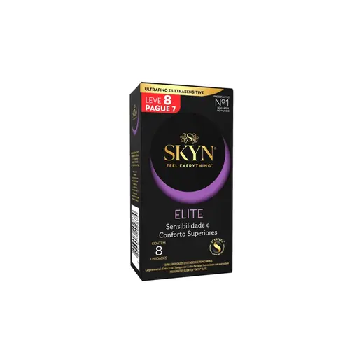 Preservativo Blowtex Skyn Elite Com 8 Unidades