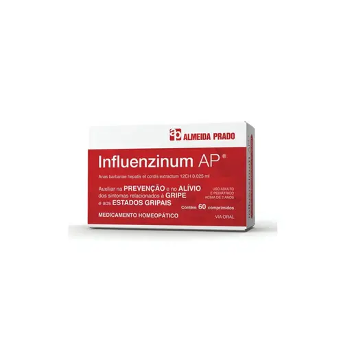 Influenzinum AP Almeida Prado Com 60 Comprimidos