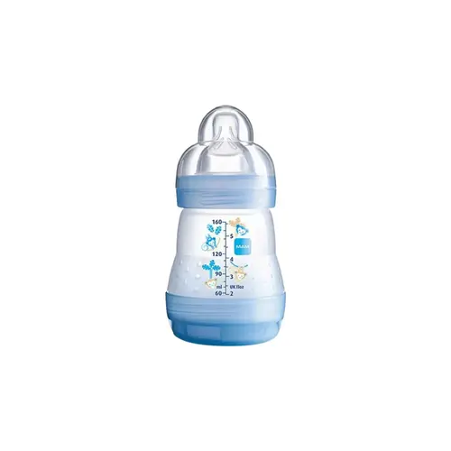 Mamadeira MAM Easy Start Anti Cólica Cor Azul Com 160ml