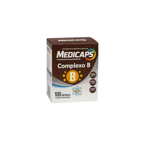 Complexo B Medicaps Com 100 Cápsulas