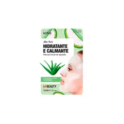 Máscara Facial Kiss Aloe Vera New York Com 1 Unidade