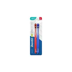 Escova Dental Dentil New Ultra Macia Com 2 Unidades