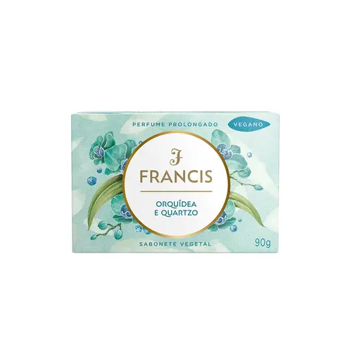 Sabonete em Barra Francis Orquídea e Quartzo Com 90g