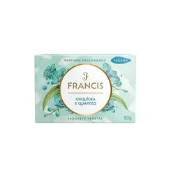 Sabonete em Barra Francis Orquídea e Quartzo Com 90g