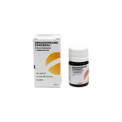 Polivitamínico Organoneuro Cerebral Com 25 Drágeas