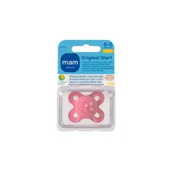 Chupeta MAM Original 0-2 Meses Rosa Com 1 Unidade