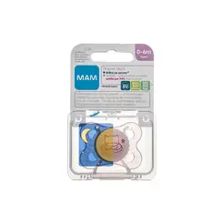 Chupeta MAM Original Night Rosa Tamanho 1 Com 1 Unidade