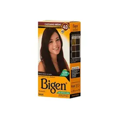 Tintura Bigen 4.0 Castanho Medio Com 1 Unidade