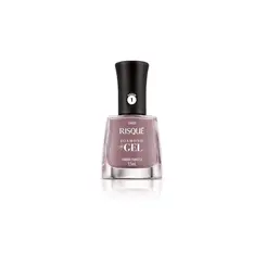 Esmalte Risqué Diamond Gel Lavanda Francesa Com 9,5ml