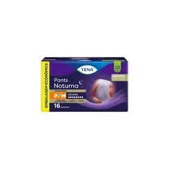 Tena Pants Noturna P/M Com 16 Unidades