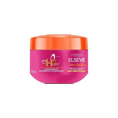 Creme Tratamento Elseve Intensivo Alinhador Liso dos Sonhos Com 300g