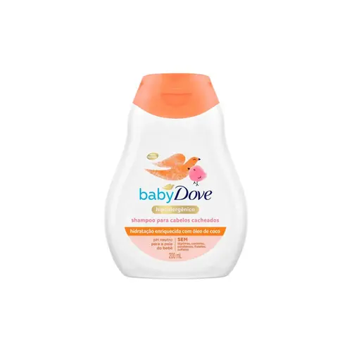 Shampoo Dove Baby Cabelos Cacheados Com Óleo de Coco Com 200ml