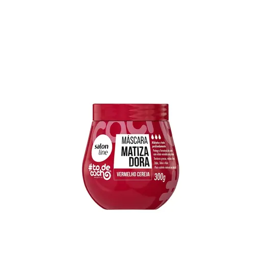 Máscara Matizadora Salon Line Vermelho Cereja Com 300g