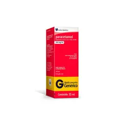 Paracetamol 200mg/ml União Química 15ml