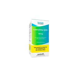 Coenzima Q10 100mg Biolab Com 30 Cápsulas