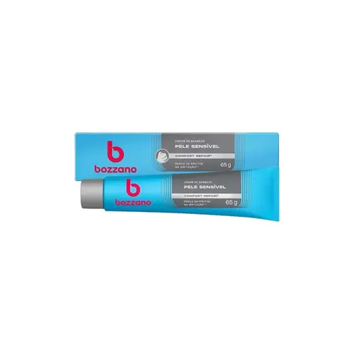 Creme de Barbear Bozzano Pele Sensível Com 65g