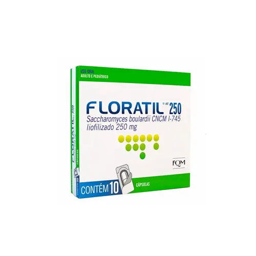 Floratil AT 250mg 10 Cápsulas