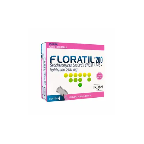 Floratil 200mg Com 4 Envelópes