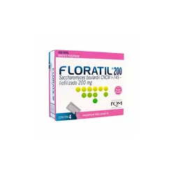 Floratil 200mg Com 4 Envelópes