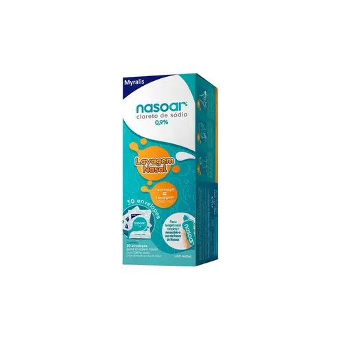 Nasoar 0,9% Refil Com 30 Envelopes