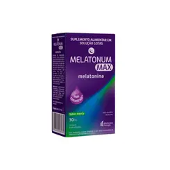 Melatonum Max Melatonina Sabor Menta Gotas 30ml