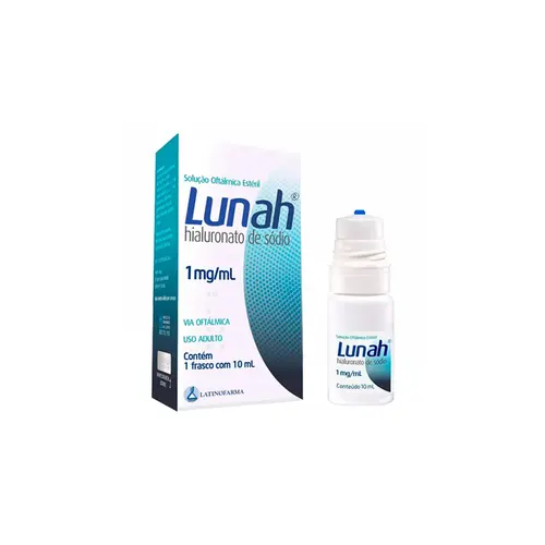 Colírio Lunah 1mg com 10ml