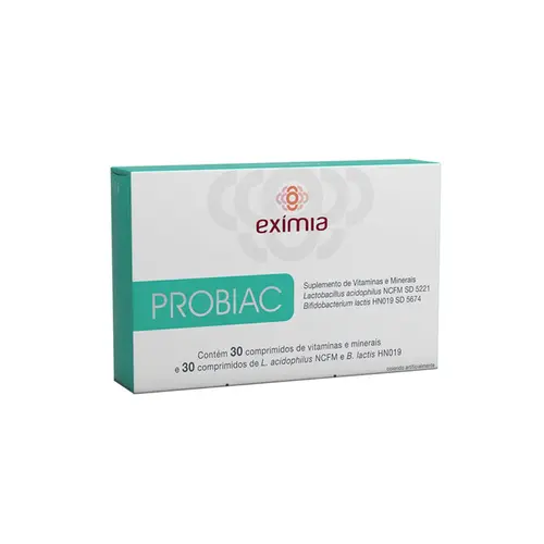 Exímia Probiac Com 60 Comprimidos