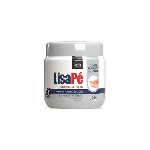 Creme Hidratante Lisa Pé Antiodor Com 120g