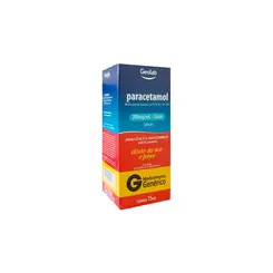 Paracetamol 200mg/ml  Geolab Gotas Com 15ml