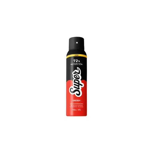 Desodorante  Aerosol Super Energy Com 150ml