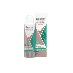 Desodorante Aerosol Rexona Clinical Refresh Feminino 150ml