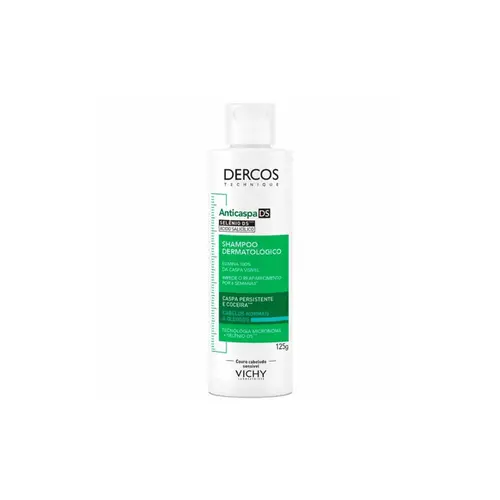 Shampoo Vichy Dercos Anticaspa DS Cabelos Normais a Oleosos Com 125g