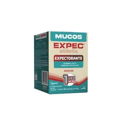 Mucos Expec Acetilcisteína 600mg Legrand Sabor Laranja 10 Envelopes de 5g Cada