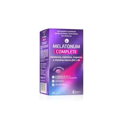 Suplemento Alimentar Melatonum Complete Com 30 Cápsulas