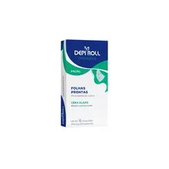 Folhas Depilatórias Faciais DepiRoll - Algas