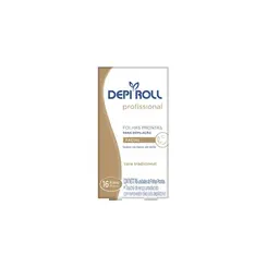 Folhas Depilatórias Faciais DepiRoll - Mel Cera Tradicional