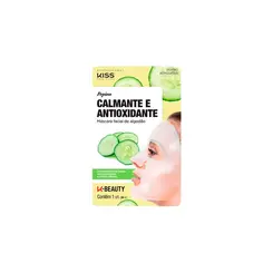 Máscara Facial Algodão Pepino Kiss New York 1 Unidade