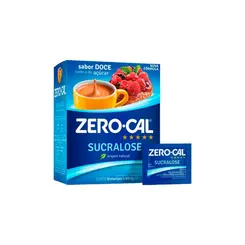 Adoçante em Pó Zero-Cal Sucralose - 1 Unidade com 50 Sachês
