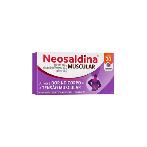 Neosaldina Muscular 20 Comprimidos
