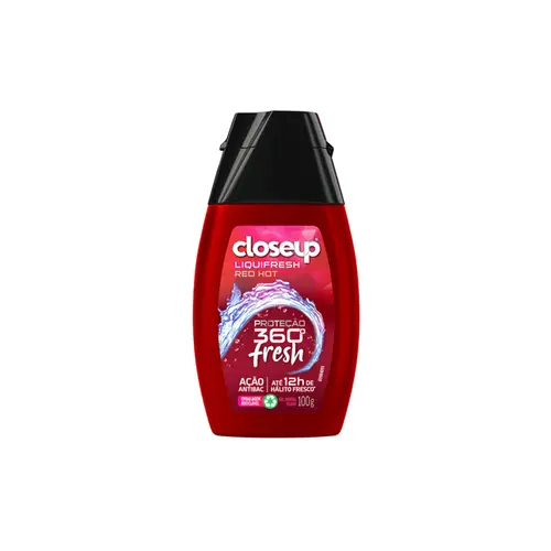 Gel Dental Closeup Liquifresh Red Hot Com 100g