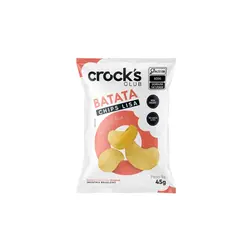 Batata Chips Crocks Natural Com 45g
