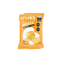Batata Chips Crocks Frango Grelhado Com 45g